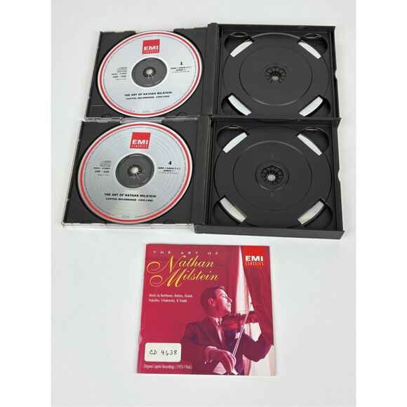 The Art of Nathan Milstein Original Capitol Recordings EMI Classics 6 CD Box Set - Picture 8 of 16